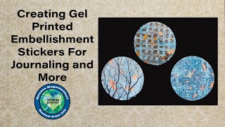 Creating Gel Printed Embellishment Stickers For Journaling and More
*** NOTE: The give away referenced in the video is closed since it happened in 2019 ***
This is a process video showing how to create fun embellishment stickers you can use in your journals and other craft projects. In this video, I show how to create embellishment stickers using gel printing.
I hope you enjoy this process video!
You can follow my art adventures on my Instagram page at https://www.instagram.com/RandomArtist222
You can subscribe to my Youtube channel at https://www.youtube.com/c/RandomArtist222
Have a wonderful holiday season and a blessed new year,
Susana (a.k.a Random Artist 222)
P.S. The link to Gel Printing Basics is https://youtu.be/Blh0yuB1Aig Creating Gel Printed Embellishment Stickers For Journaling and More