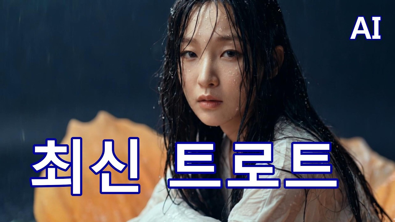 최신 트로트 3곡-사랑이 비를 맞아요,아프지마라 여자야,아 세월아