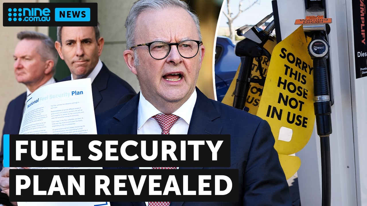 Fuel excise cut as government unveils security plan | Nine.com.au # ...