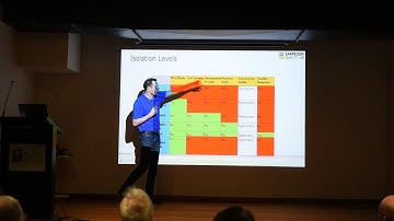 [SQL Server] From Locks to No Locks – Concurrency in SQL Server. Andreas Wolter