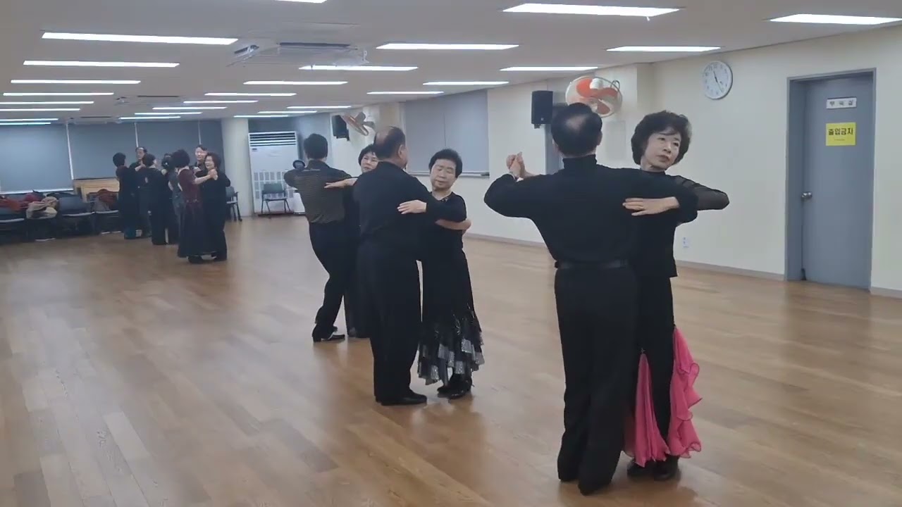 시니어라이프쑈/모던 댄스 탱고(Tango)/2주차/도봉1동 주민센터/지도 김연금선생님/