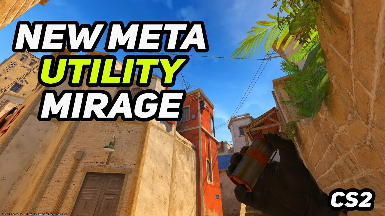 CS2 Mirage - New Meta Utility To Dominate In 2026