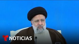 Aterrizaje forzoso del helicóptero del presidente iraní genera fuerte operativo | Noticias Telemundo