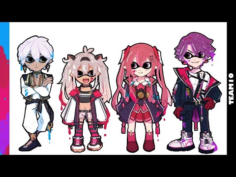 【スプラトゥーン７】顔面合わせ二日目【にじさんじイブラヒム】