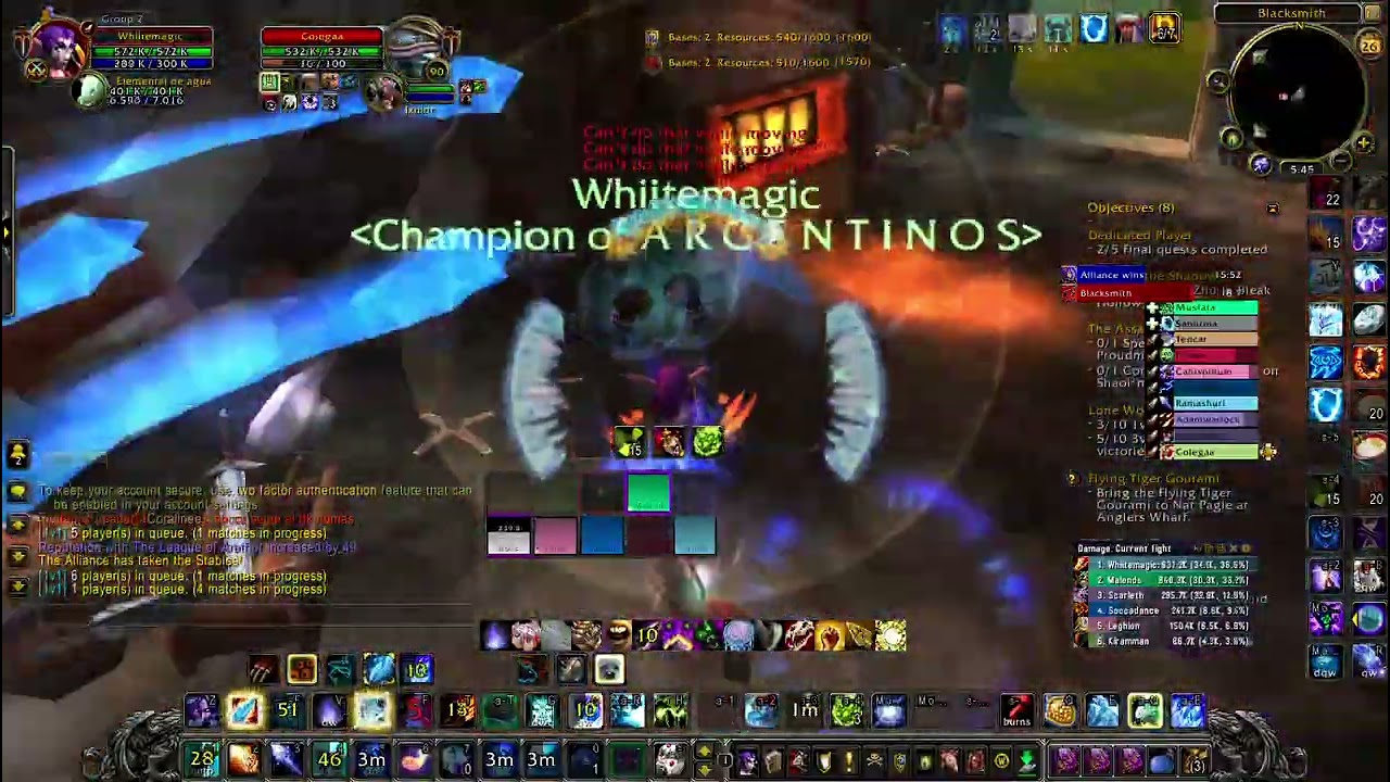 Whiitemagic – Frost Mage | 19.2M Damage, 5 Kills – RBG (WoW MoP PvP)