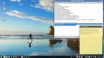 Install Gnome System Monitor for my Xubuntu 14.04.1