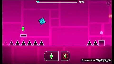 Geometry Dash Back on Track Practice Mode