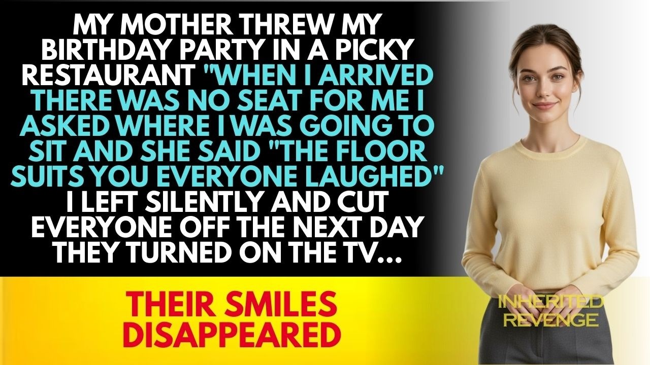 My MOM Made Me Sit On The FLOOR At My Birthday SAID 