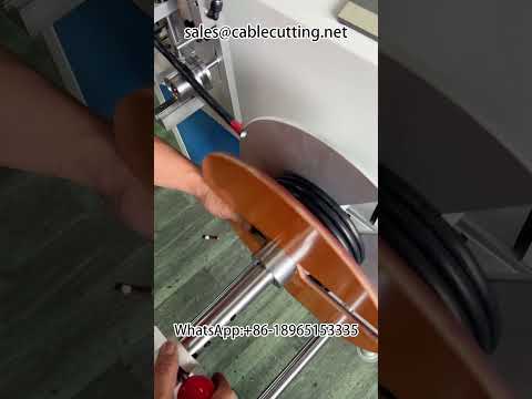 High-Power Square Power Cord Counting, Rewinding, and Cutting Machine for Large Rolls