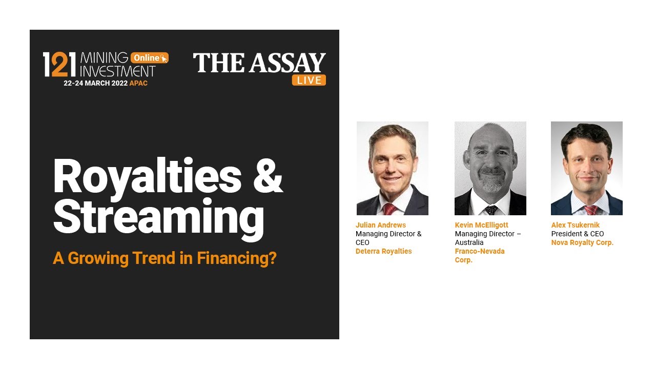 Royalties and Streaming - A Growing Trend in Financing?