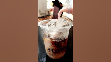 Mix Drink No.71 #conveniencestore #asmrvideo #icecup #cocacola #yoghurt #cimory #strawberry