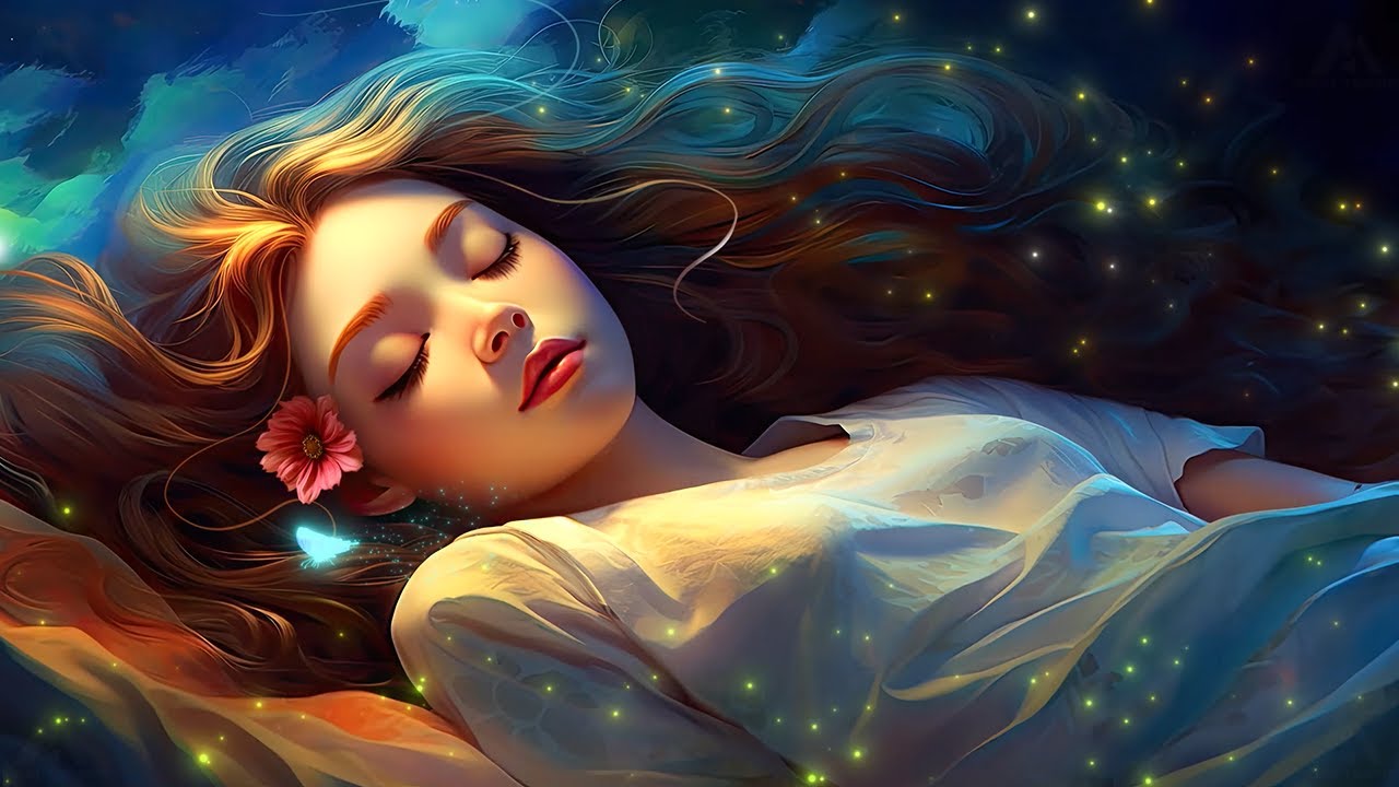 Fall Asleep In Less Than 3 Minutes ★︎ Healing of Stress, Anxiety and Depression ★︎ MELATONIN RELEA