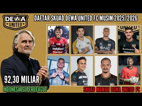 777pro x akunbos88 - DAFTAR SKUAD DEWA UNITED FC MUSIM 2025/2026