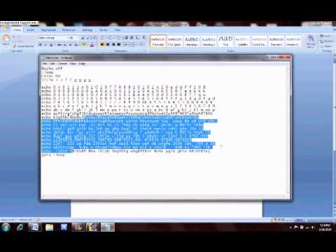 How to make the matrix falling code - YouTube
