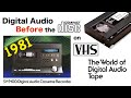 Technics SV-P100 - Digital Audio on VHS tapes - in 1981