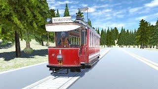 Classic Soviet Tram Simulator - Gameplay Trailer screenshot 1