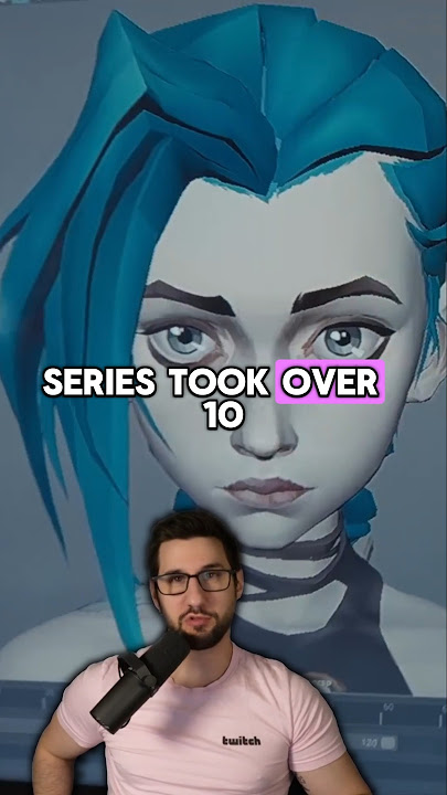 How Long Did it Take to Make Arcane? #shorts #arcane #leagueoflegends #Vi #jinx