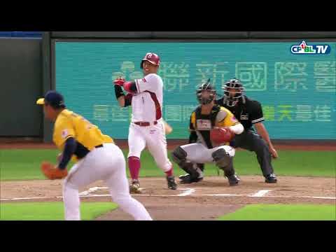 06/12 中信 vs 樂天 一局下，開路先鋒陽耀勳敲出一支車布邊二壘安打，但最後在二壘遭牽制出局