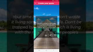 Create Quote with Background for Instagram - Quotes Maker Android App screenshot 4