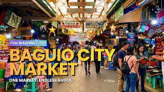 Baguio City Public Market | Local Finds, Ukay, Food &amp; Pasalubong | Full Market Walking Tour [4K]