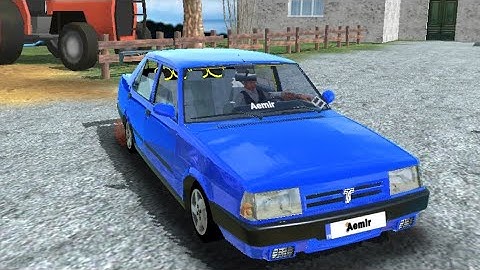 Modifiyeli Tofaş Doğan Şahin SLX Sürüş Simulator  Oyunu - Doğan Simülatör #2