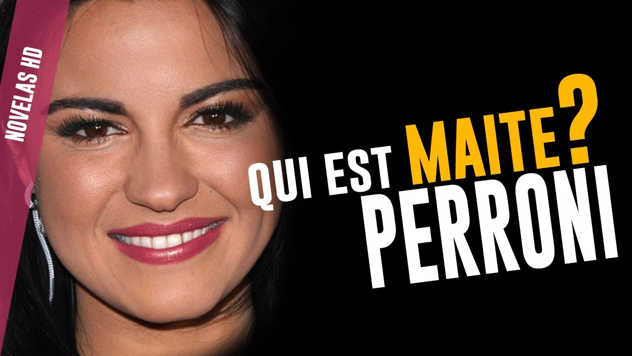 Tout ce que vous ignorez sur Maite Perroni (Maria dans le Triomphe de l'amour) | Novelas HD