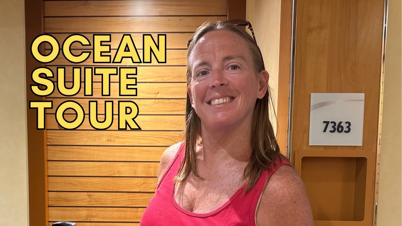 Inside The Spacious Ocean Suite 7363 on Carnival Horizon Cruise Ship!