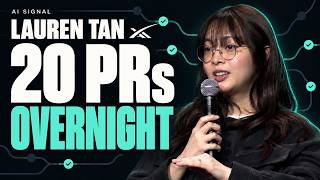 She Woke Up to 20 Merged PRs. How Lauren Tan Made AI Agents Reliable screenshot 1