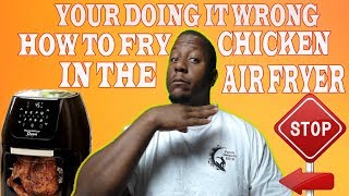 How To Fry Chicken In Power Air Fryer Oven