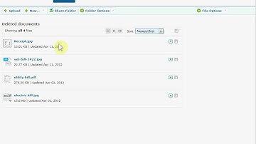 Delete and Restore Cloud Files in OfficeDrop