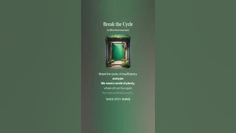 Break the Cycle 1 (AI Song) by #Suno lyrics by Meta Llama 3.2 AI Artificial Intelligence