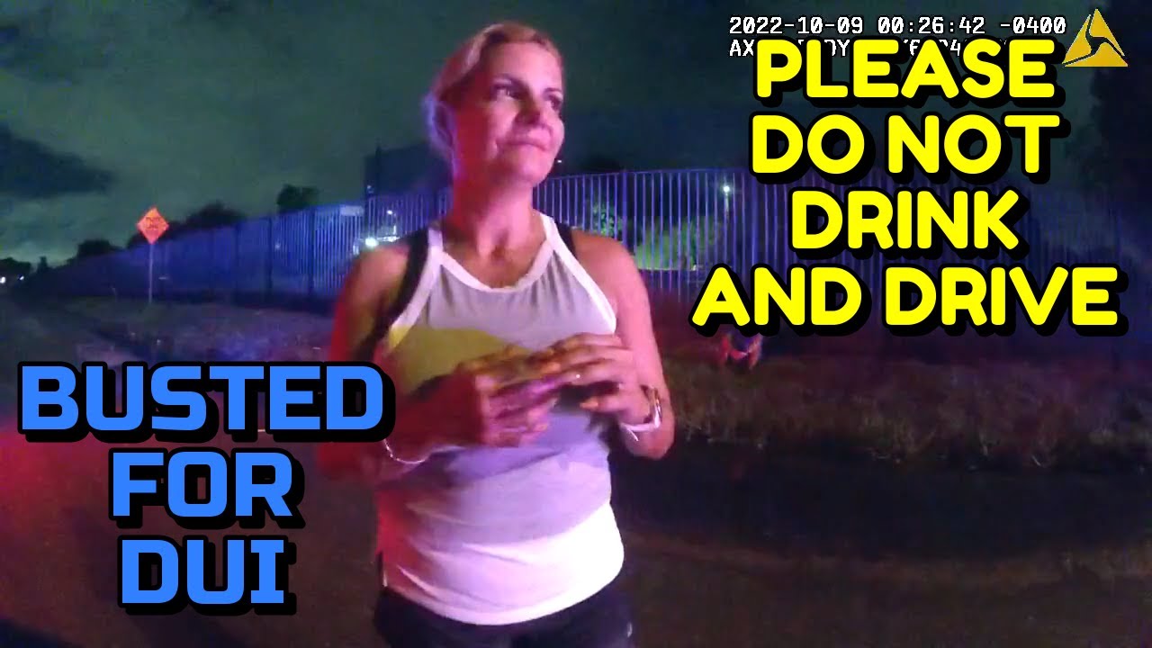 Busted for DUI - Doral, Florida - October 9, 2022 - YouTube