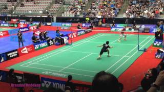 Lee Chong Wei vs Takuma Ueda Nice Camera Angle Highlights