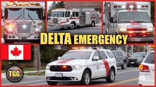 *RARE* [Delta] Fire Rescue 1994 Engine, Paramedic Specialist & Ambulance Responding!