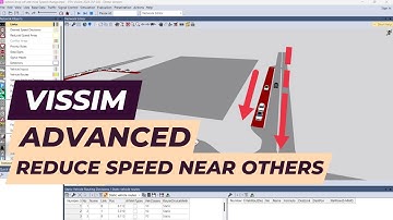 Vissim Tutorial - Change speed with attribute modification