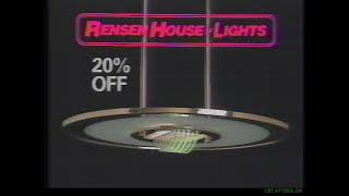 1993 Rensen House of Lights (Lenexa, KS, & Independence, MO) TV Commercial - We Will Rock You Song