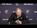 Coach Taylor Jenkins Press Conference | Clippers vs. Grizzlies