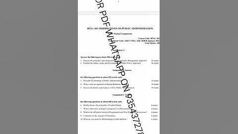 BPAC 101 ENGLISH MEDIUM SOLVED ASSIGNMENT 2020-21 | FOR PDF WHATSAPP ON 9354372788