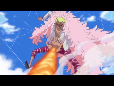 One Piece Episode 655 ワンピース Review Doflamingo Vs Sanji And Law Youtube