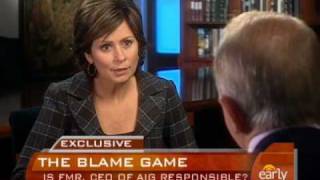 Ex-AIG CEO Shrugs Off Blame