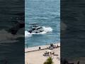Luxury yacht with fenders out at the wavy Haulover Inlet. Filmed for us by my good friend Scott