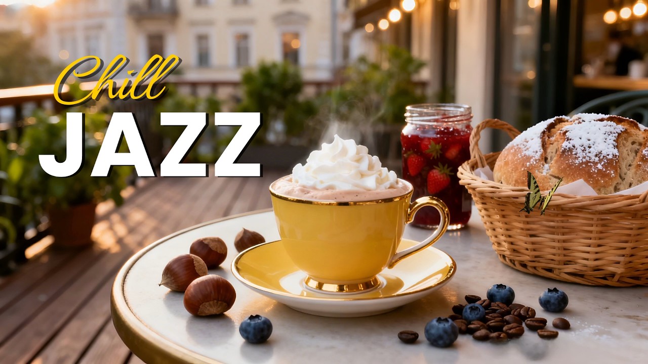 Chill Jazz Music ☕ Bossa Nova Instrumental for Positive Mood
