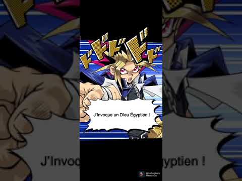 Yu-Gi-Oh DUEL LINKS invocation d'un dieux égyptiens Silfer le Dieu Céleste