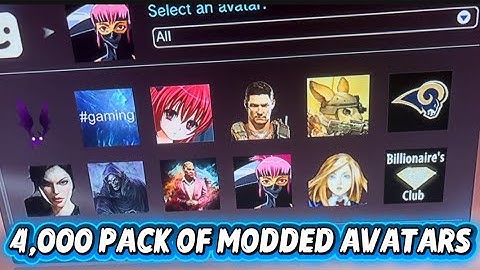 HOW TO GET 4,000 MODDED AVATARS ON PS3 (PS4,PS5)