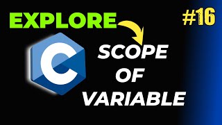 Variable Scope in C Programming || RdCodingVines