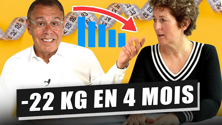 "QUAND J'AI COMPRIS ÇA, ÇA A TOUT CHANGÉ" : PERDRE 5 KG PAR MOIS