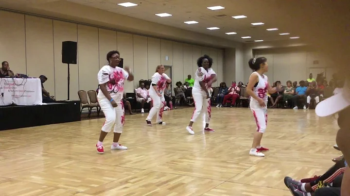 Las Vegas Elite Line Dancers led by Cynthia Garner...