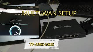 Multi-WAN setup with TP-LINK ER605 ||TP LINK ER605 screenshot 1