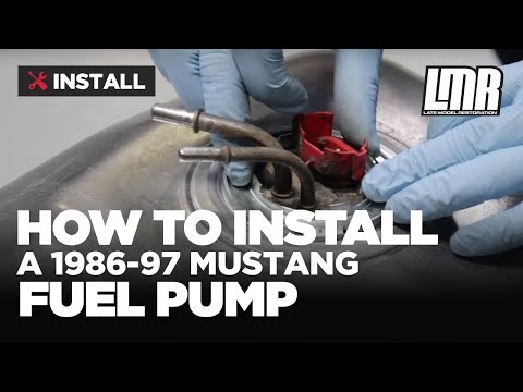 Change fuel filter 1995 ford mustang #2
