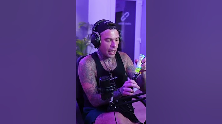 Fedez parla del litigio con Tony Effe